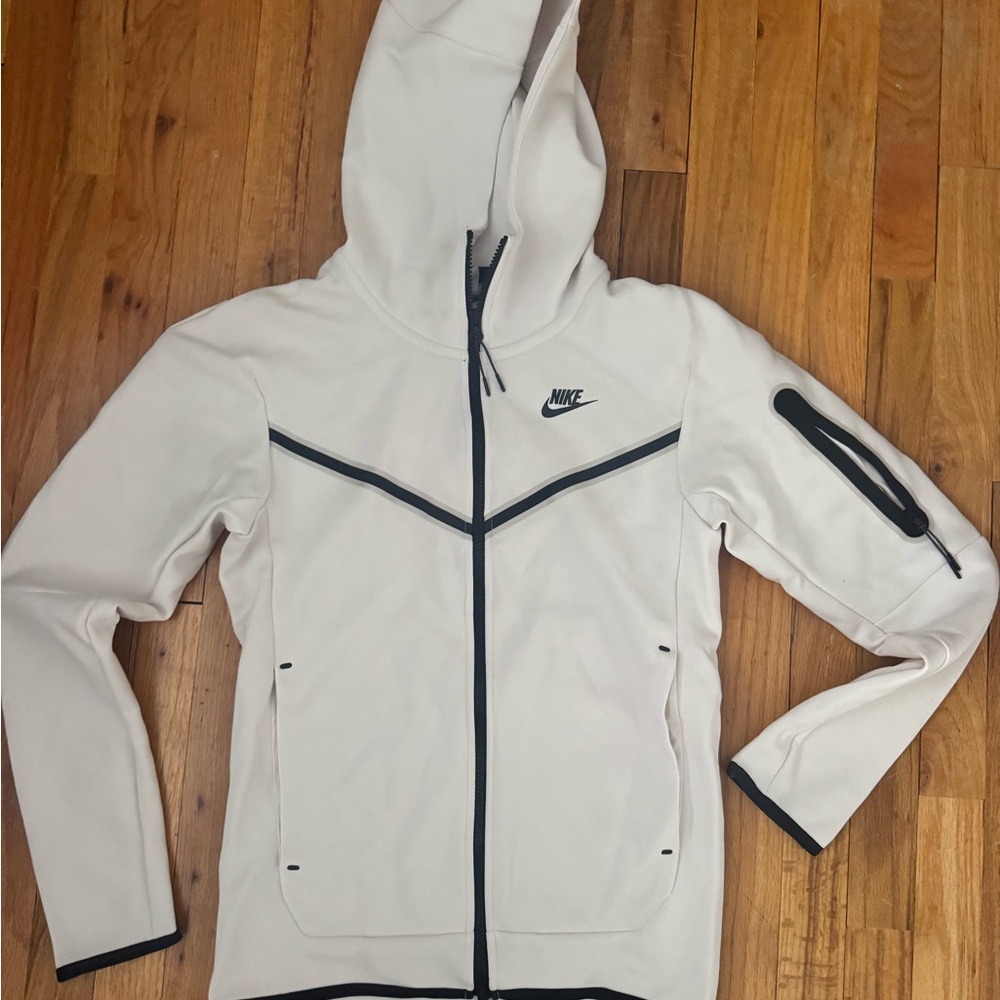 Nike Cream Full-Zip Hoodie